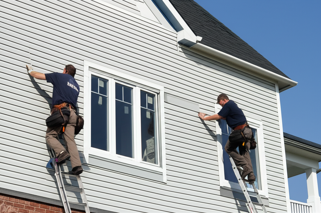 Expert siding installation and repair